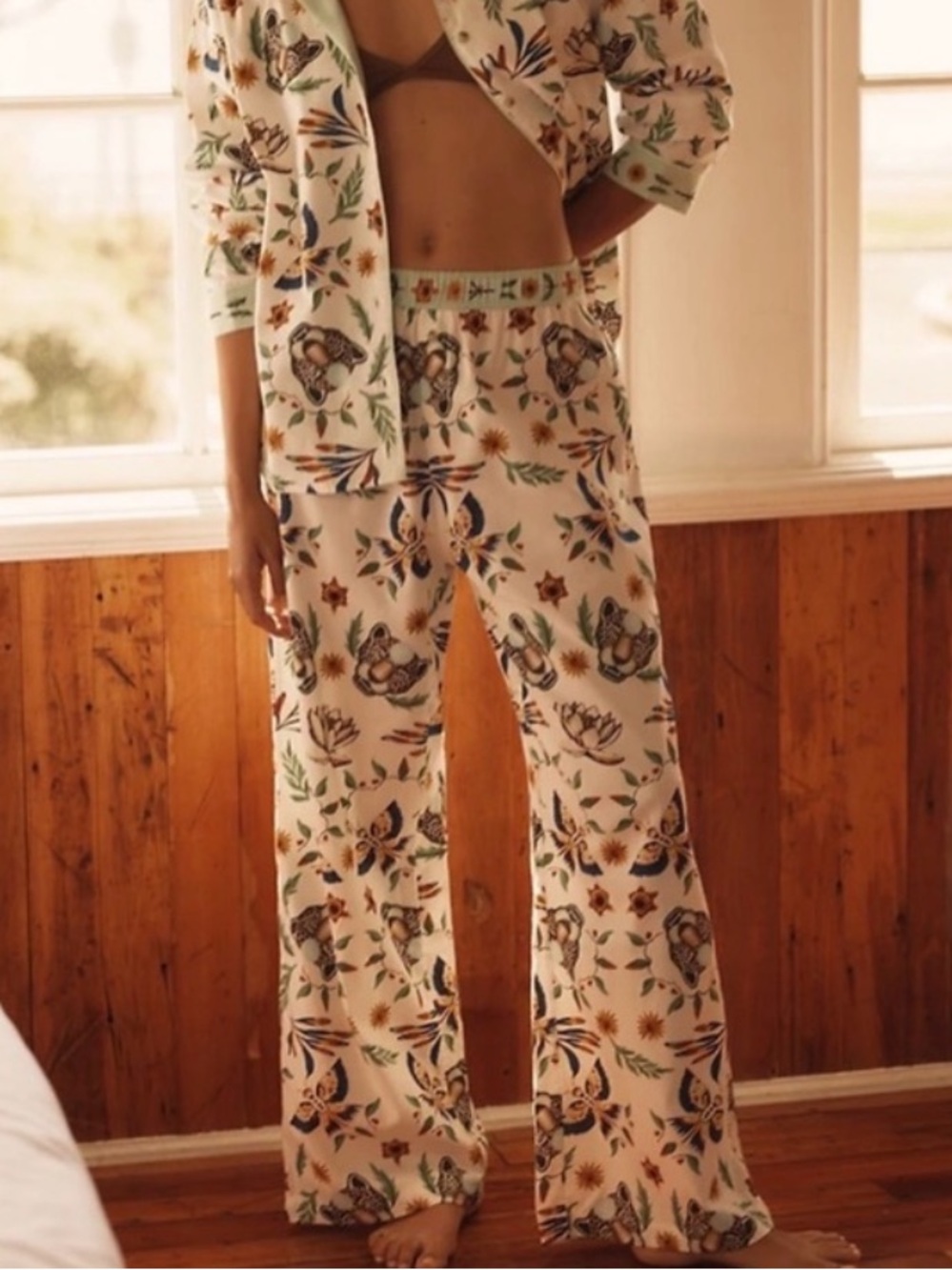 LyreBird Pajama Pants- Pants Only NWT
